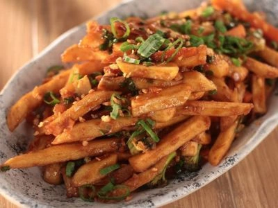 Indo-Chinese Fry Stir Fry – Crunch with Umami