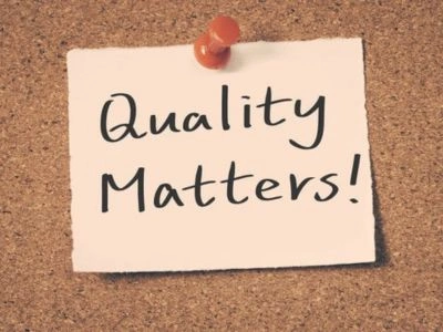 Start with Quality – Not Just the Product, But the Process