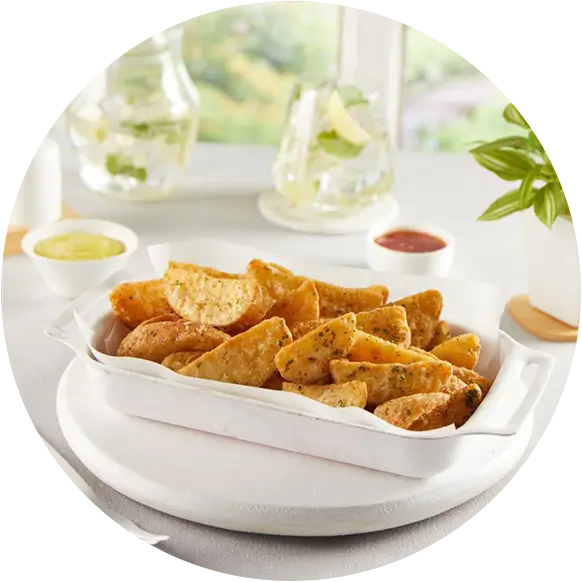 Herbs Potato Wedges
